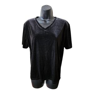 Liz Claiborne Velvet V-Neck Top